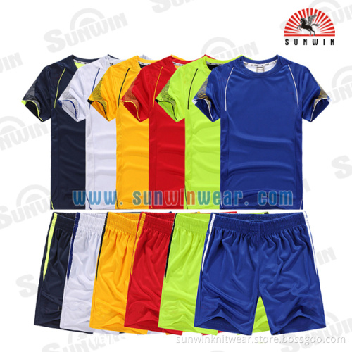 football suits men custom soccer jerseys version number printed light sport shirt football jersey uniform